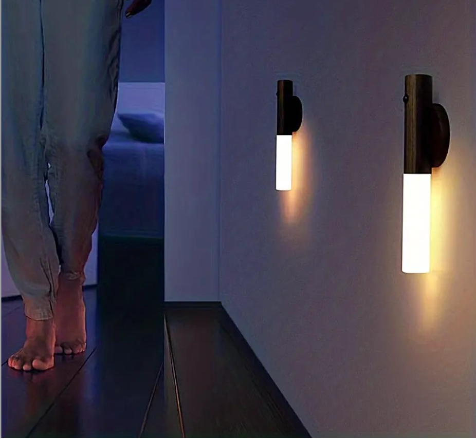 LAMPARA LED CON SENSOR DE MOVIMIENTO!!!