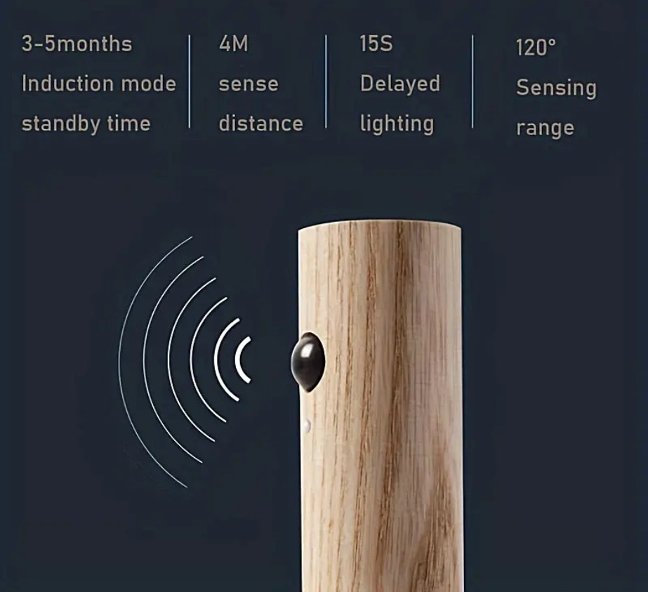 LAMPARA LED CON SENSOR DE MOVIMIENTO!!!