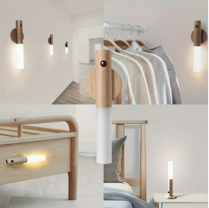 LAMPARA LED CON SENSOR DE MOVIMIENTO!!!