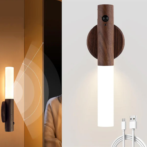 LAMPARA LED CON SENSOR DE MOVIMIENTO!!!