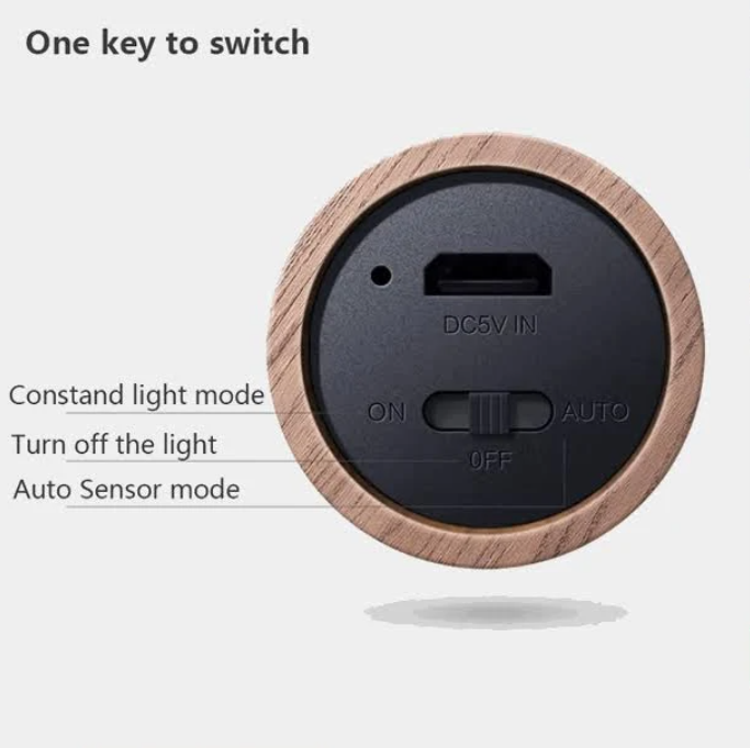 LAMPARA LED CON SENSOR DE MOVIMIENTO!!!