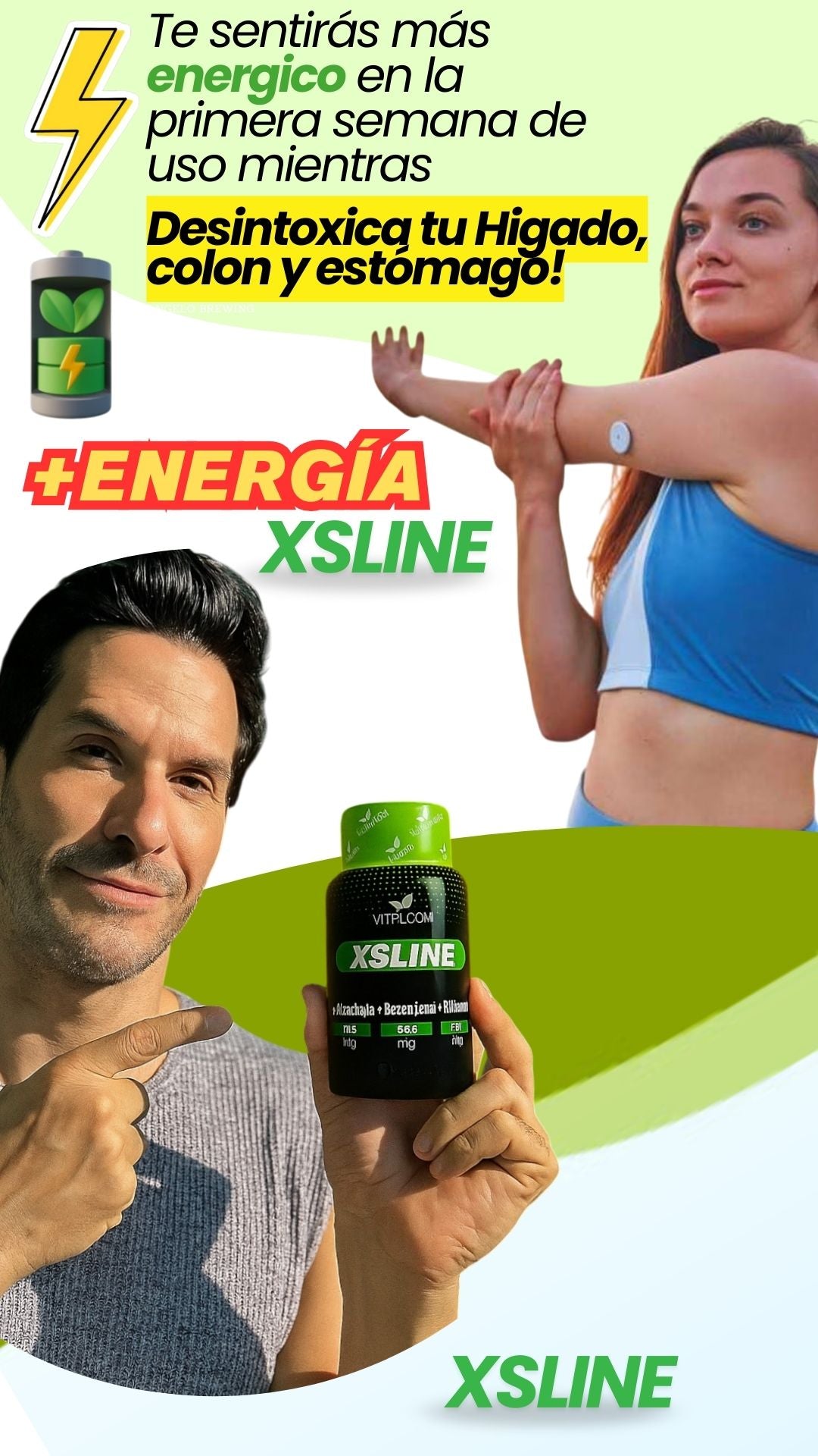 XSLINE X60 CAPSULAS - LIBERADOR DE ESTOMAGO, HIGADO Y COLON - ADELGAZANTE NATURAL CON INVIMA + ENVÍO GRATIS🎁