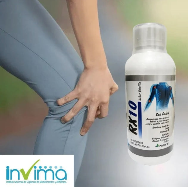 RX10 JARABLE X500 ML - ARTRITIS, ARTROSIS, DOLES ÓSEOS Y ARTICULARES + ENVÍO GRATIS !🎁