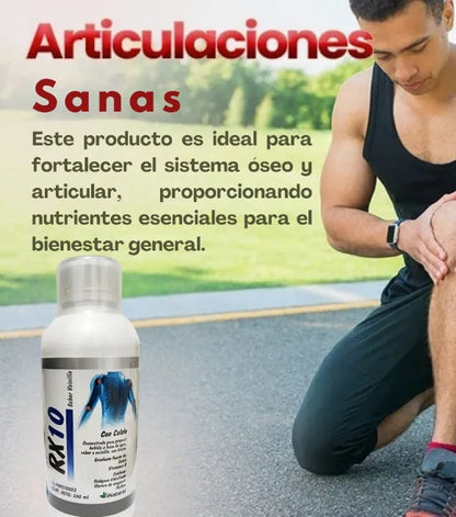 RX10 JARABLE X500 ML - ARTRITIS, ARTROSIS, DOLES ÓSEOS Y ARTICULARES + ENVÍO GRATIS !🎁