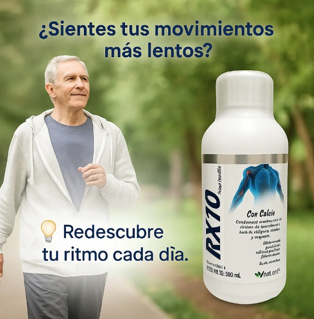 RX10 JARABLE X500 ML - ARTRITIS, ARTROSIS, DOLES ÓSEOS Y ARTICULARES + ENVÍO GRATIS !🎁