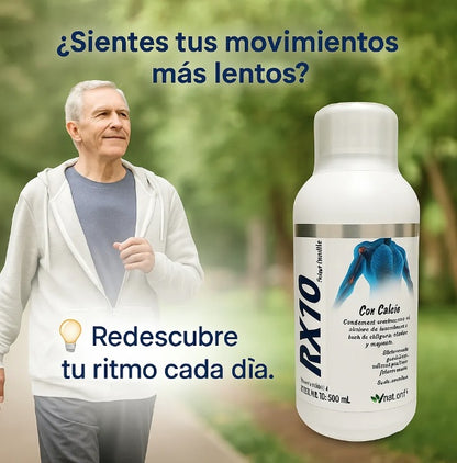 RX10 JARABLE X500 ML - ARTRITIS, ARTROSIS, DOLES ÓSEOS Y ARTICULARES + ENVÍO GRATIS !🎁