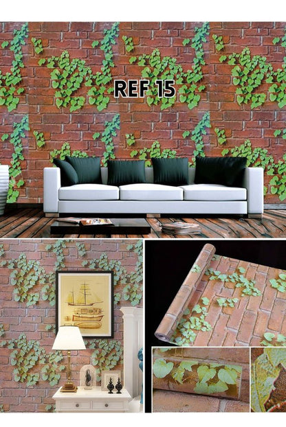 ✨PAPEL ADHESIVO DE LUJO PARA PARED DE 10 METROS LARGO X 45 CM ANCHO + ENVÍO GRATIS Y PAGAS AL RECIBIR! 🎁