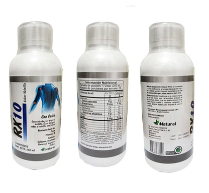 RX10 JARABLE X500 ML - ARTRITIS, ARTROSIS, DOLES ÓSEOS Y ARTICULARES + ENVÍO GRATIS !🎁