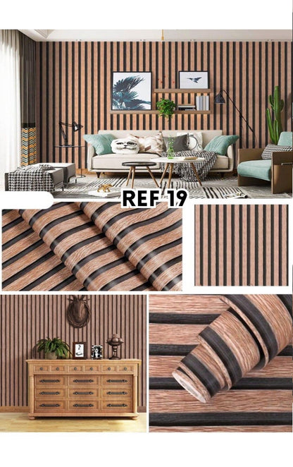 ✨PAPEL ADHESIVO DE LUJO PARA PARED DE 10 METROS LARGO X 45 CM ANCHO + ENVÍO GRATIS Y PAGAS AL RECIBIR! 🎁