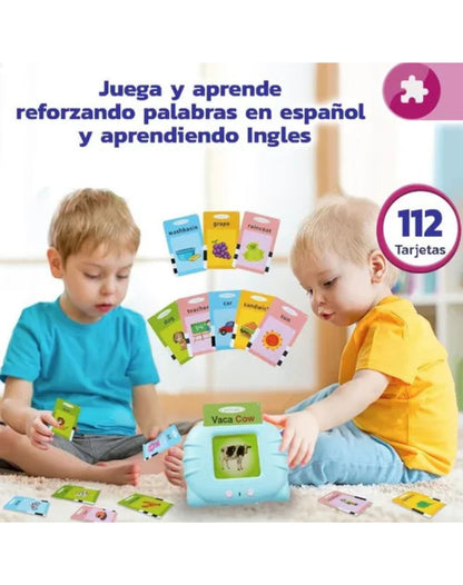 TARJETAS EDUCATIVAS ESPAÑOL E INGLÉS CON 224 IMAGENES Y SONIDOS REALES🔊 + ENVÍO GRATIS TODO COLOMBIA!🎁
