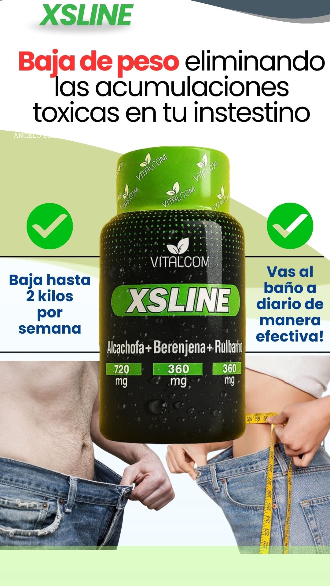 XSLINE X60 CAPSULAS - LIBERADOR DE ESTOMAGO, HIGADO Y COLON - ADELGAZANTE NATURAL CON INVIMA + ENVÍO GRATIS🎁