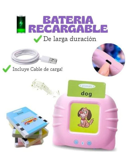 TARJETAS EDUCATIVAS ESPAÑOL E INGLÉS CON 224 IMAGENES Y SONIDOS REALES🔊 + ENVÍO GRATIS TODO COLOMBIA!🎁