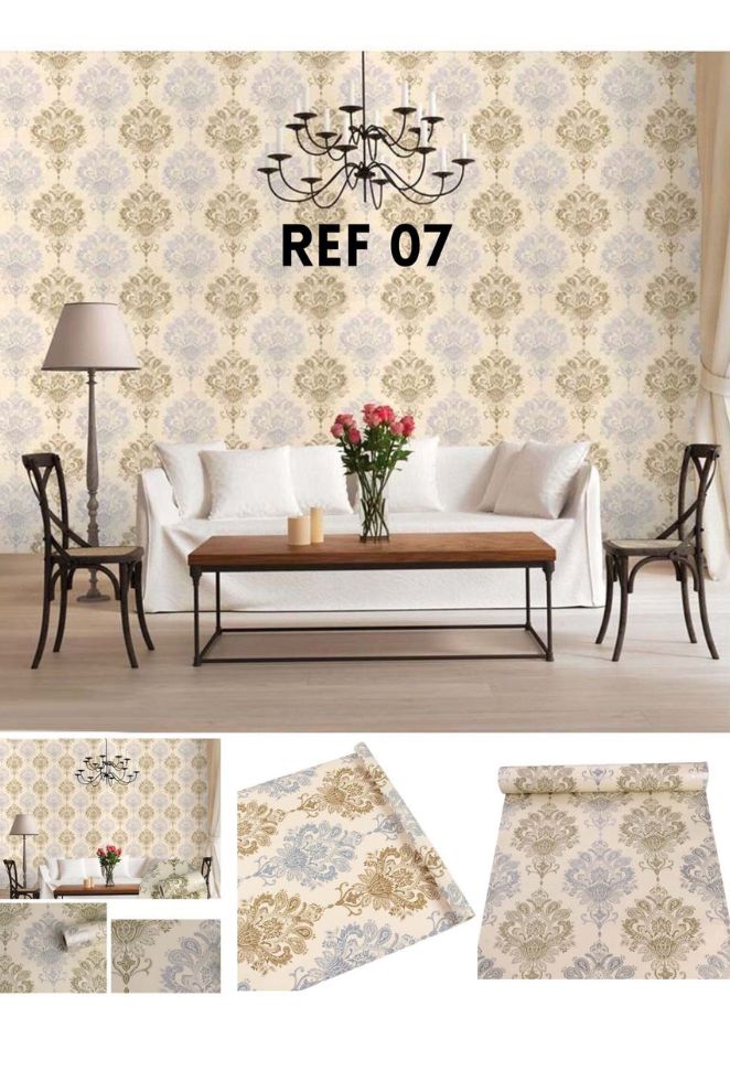 ✨PAPEL ADHESIVO DE LUJO PARA PARED DE 10 METROS LARGO X 45 CM ANCHO + ENVÍO GRATIS Y PAGAS AL RECIBIR! 🎁