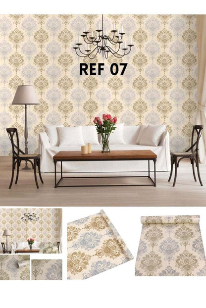 ✨PAPEL ADHESIVO DE LUJO PARA PARED DE 10 METROS LARGO X 45 CM ANCHO + ENVÍO GRATIS Y PAGAS AL RECIBIR! 🎁