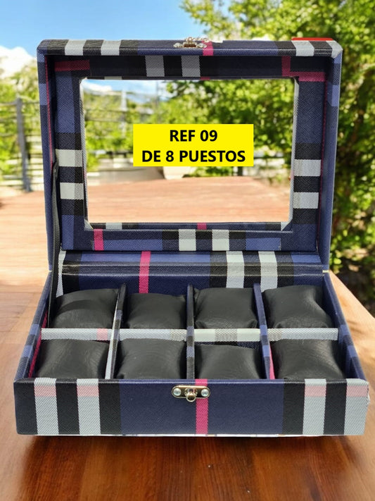 📦⌚CAJAS RELOJERAS DE 8 Y 12 PUESTOS - 100% ARTESANALES - FABRICADAS A MANO Y CORAZÓN ❤️⌚