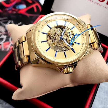 🔥⌚l NVlCTA AUTOMATICO PARA HOMBRE👨🔥 - MAQUIANRIA VISIBLE🔥