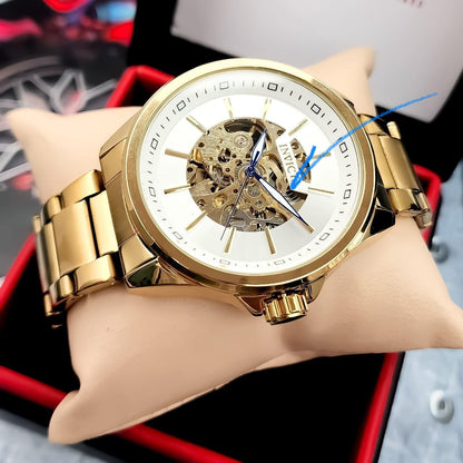 🔥⌚l NVlCTA AUTOMATICO PARA HOMBRE👨🔥 - MAQUIANRIA VISIBLE🔥