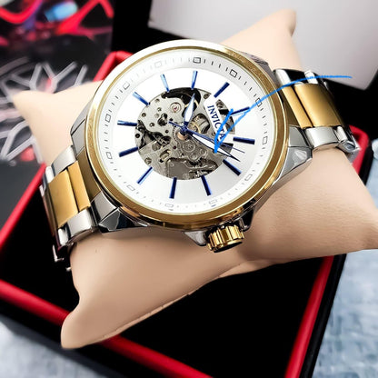 🔥⌚l NVlCTA AUTOMATICO PARA HOMBRE👨🔥 - MAQUIANRIA VISIBLE🔥