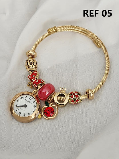 Reloj con Pulsera Pandora en Acero para Dama + Envio GRATIS 🌹👑