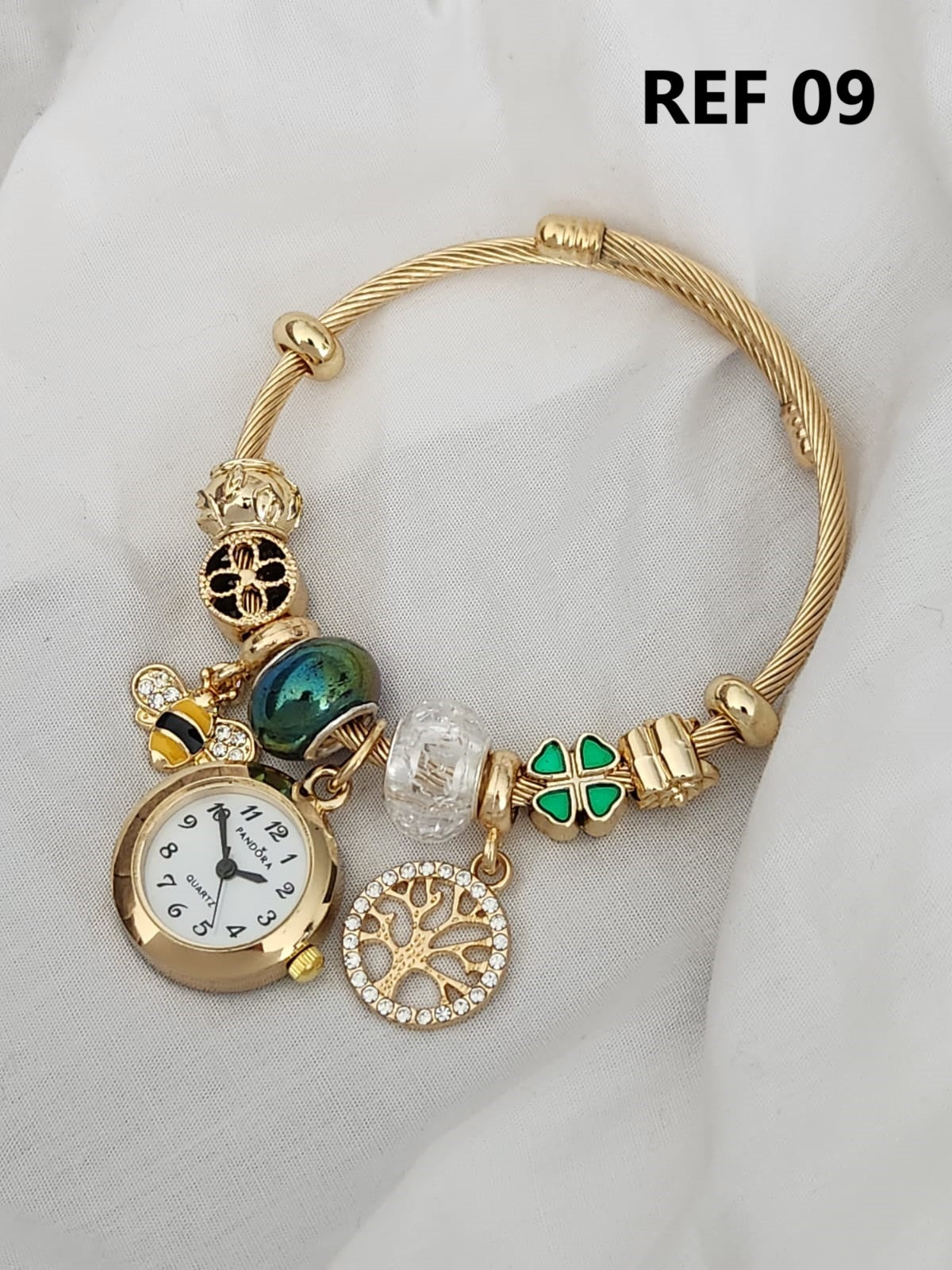 Reloj con Pulsera Pandora en Acero para Dama + Envio GRATIS 🌹👑