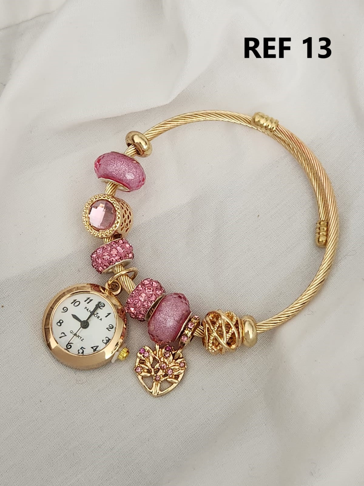 Reloj con Pulsera Pandora en Acero para Dama + Envio GRATIS 🌹👑