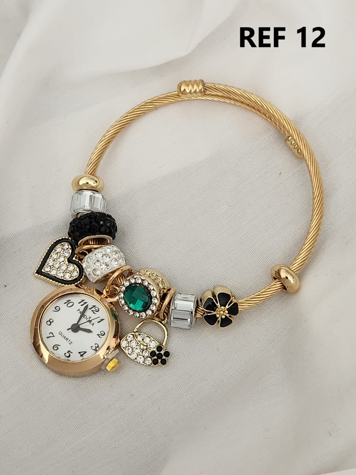 Reloj con Pulsera Pandora en Acero para Dama + Envio GRATIS 🌹👑