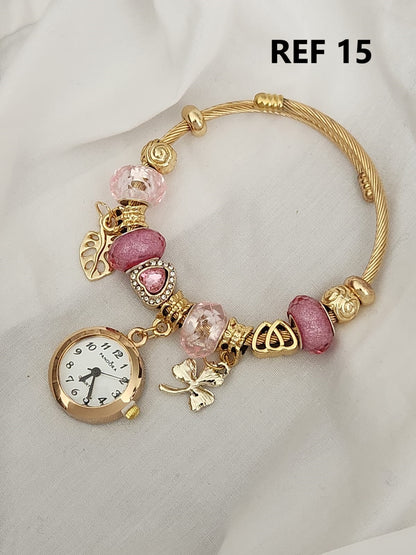 Reloj con Pulsera Pandora en Acero para Dama + Envio GRATIS 🌹👑