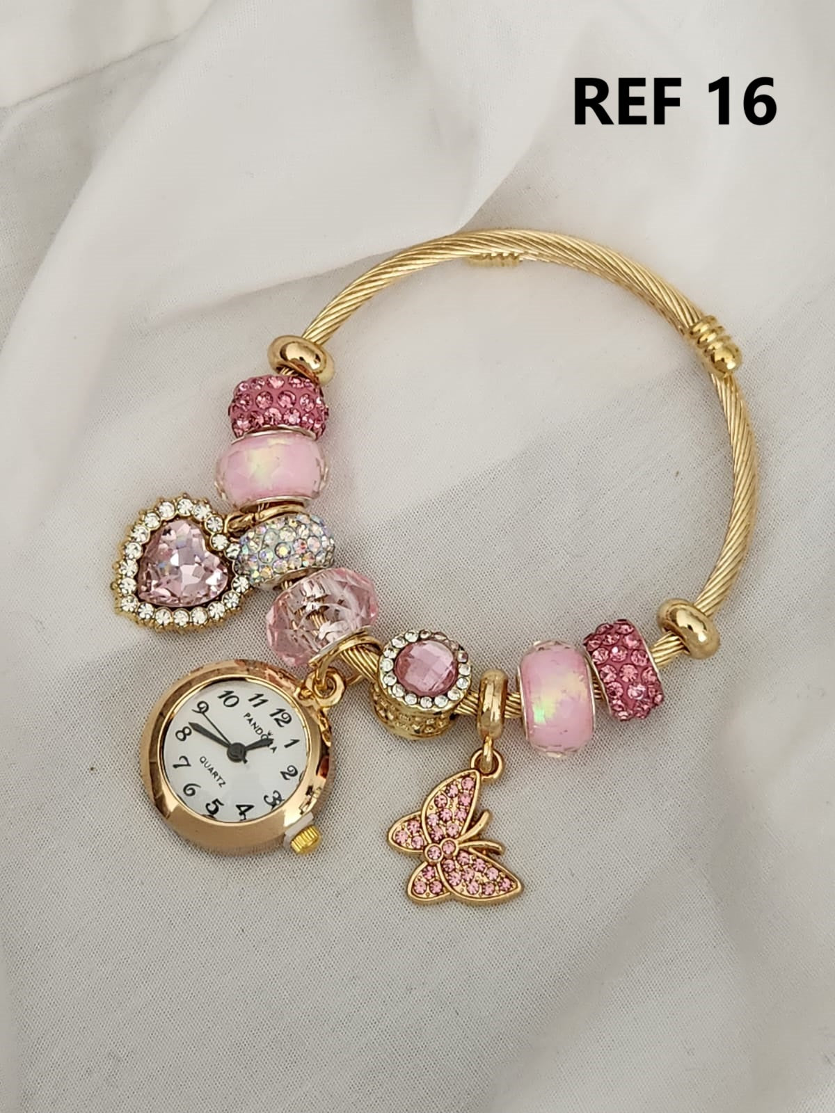 Reloj con Pulsera Pandora en Acero para Dama + Envio GRATIS 🌹👑