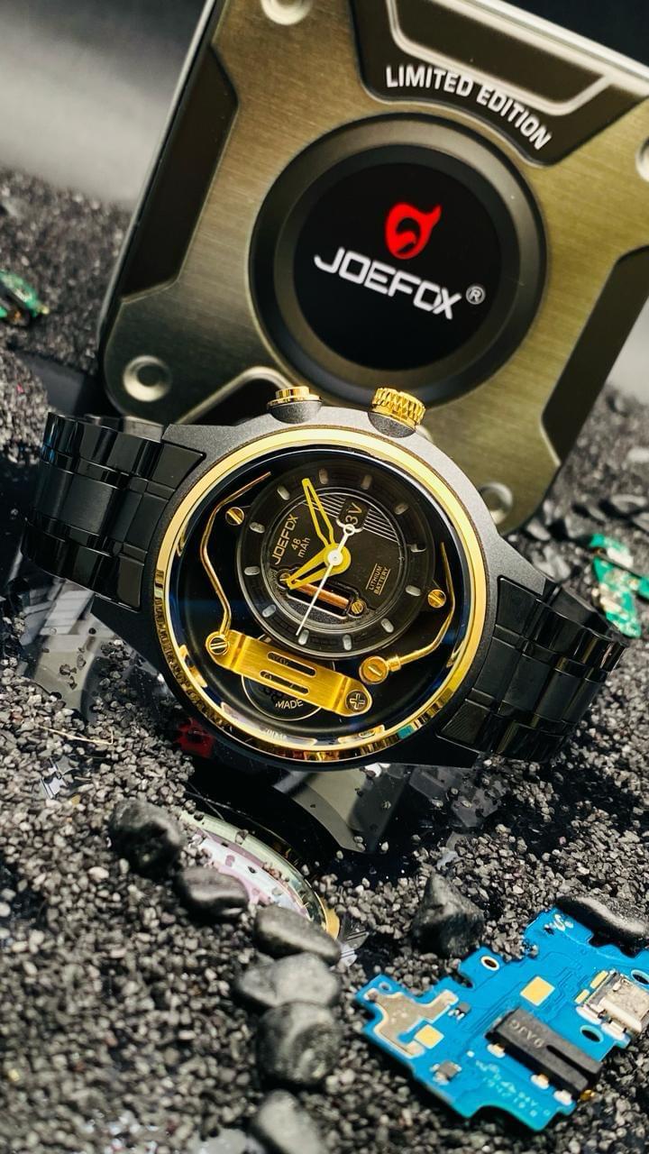 RELOJ ORIGINAL JOEFOX EDICIÓN LIMITADA 3V ARO DE FUEGO + ENVIO GRATIS A TODO COLOMBIA! ⚡🔥