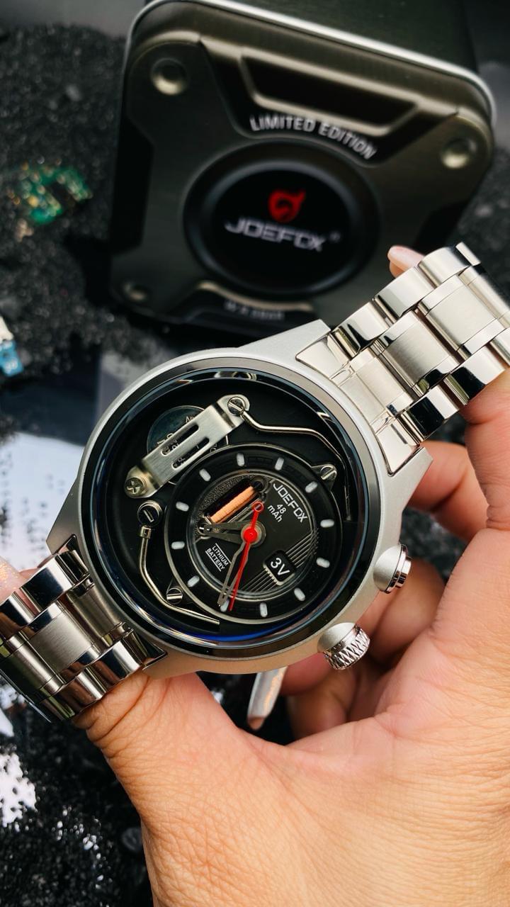 RELOJ ORIGINAL JOEFOX EDICIÓN LIMITADA 3V ARO DE FUEGO + ENVIO GRATIS A TODO COLOMBIA! ⚡🔥