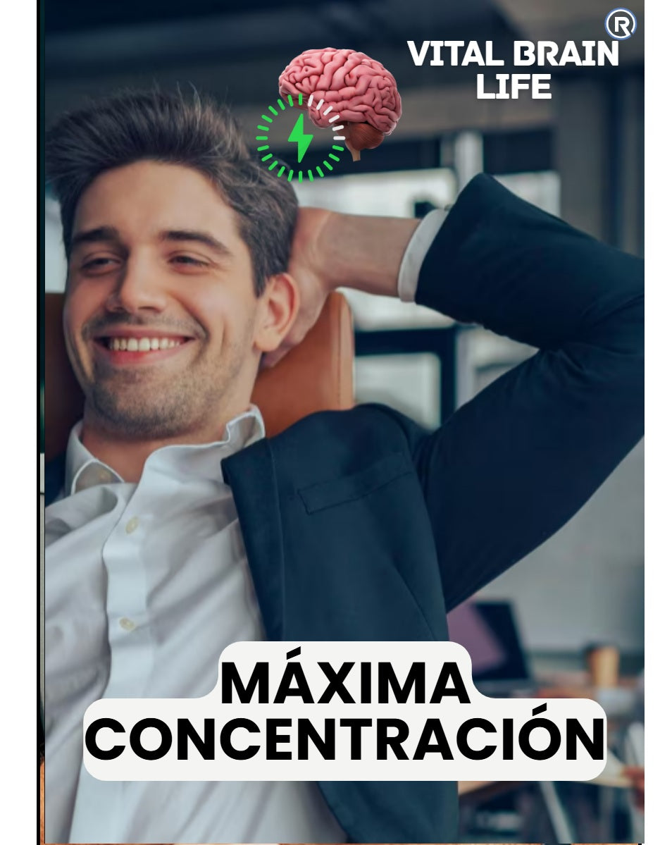 🧠VITAL BRAIN LIFE SUPLEMENTO CEREBRAL X90 CAPSULAS - MEJORA LA MEMORIA, ATENCIÓN Y CONCENTRACIÓN + ENVÍO GRATIS! 🎁