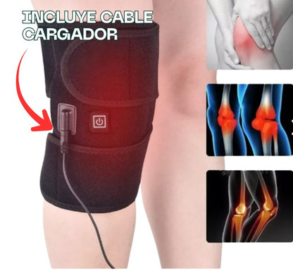 RODILLERA TÉRMICA CON 3 NIVELES DE CALOR + ESPACIO PARA HIELO Y CARGADOR + ENVÍO GRATIS! 🎁