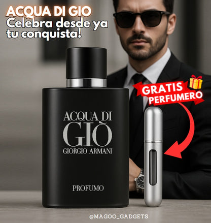 ACQUA DI GIO PARFUM CALIDAD 1´1 - PERFUME PREMIUM CITRICO EFECTO 10 HORAS + PERFUMERO + ENVIO GRATIS🎁