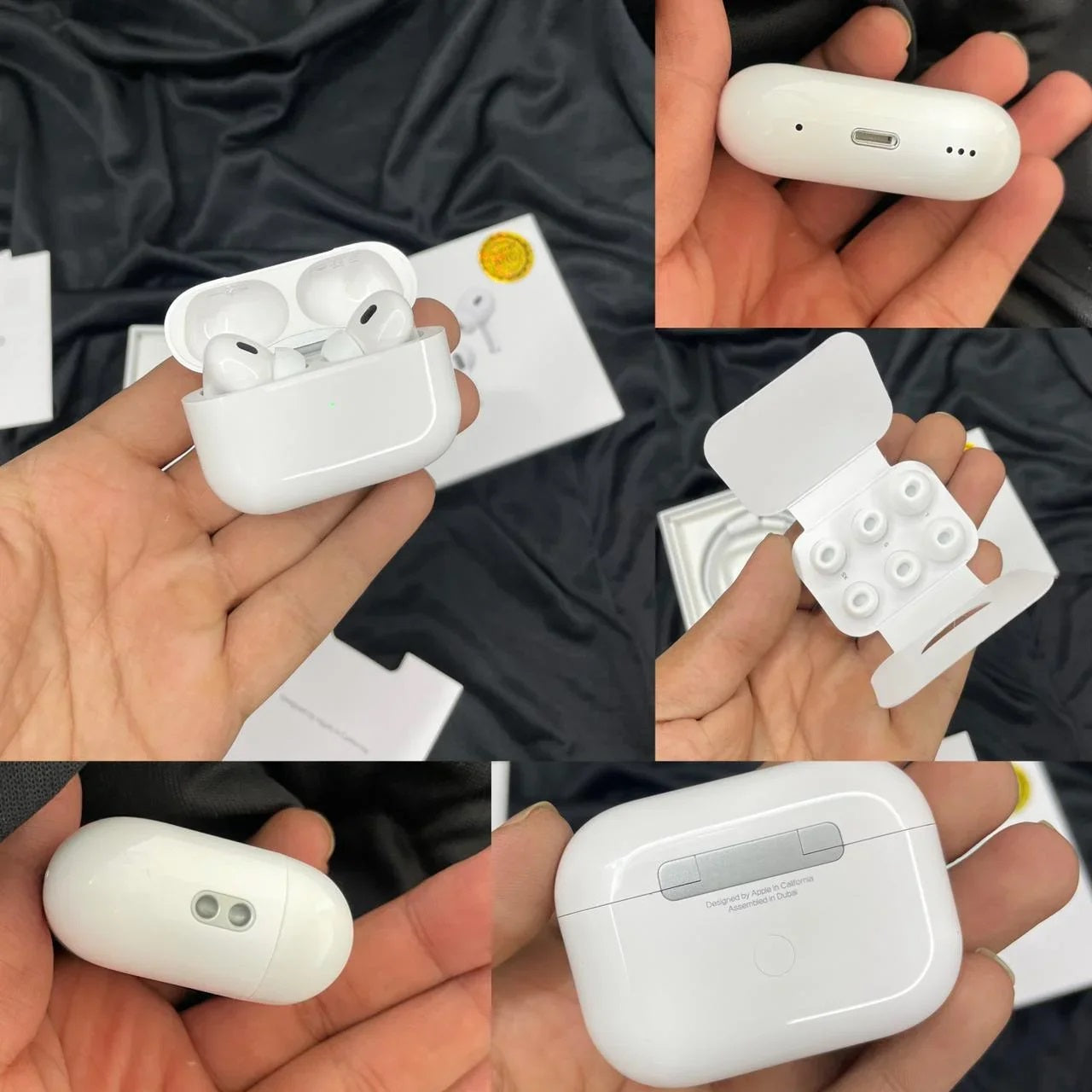 AIRPODS PRO 2 1´1 (ANC) MODELO 2024 PARA ANDROID & IPHONE +🎁 OBSEQUIO FORRO PROTECTOR Y CORDÓN DE NYLON🎁+ GARANTIA 90 DIAS‎‍🔥