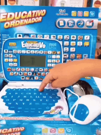COMPUTADOR PORTÁTIL DIDÁCTICO PARA NIÑOS ENTRE 1 Y 6 AÑOS + JUEGOS+LETRAS+NÚMEROS+SUMAS Y RESTAS+CANCIONES Y MÁS + ENVÍO GRATIS! 🎁